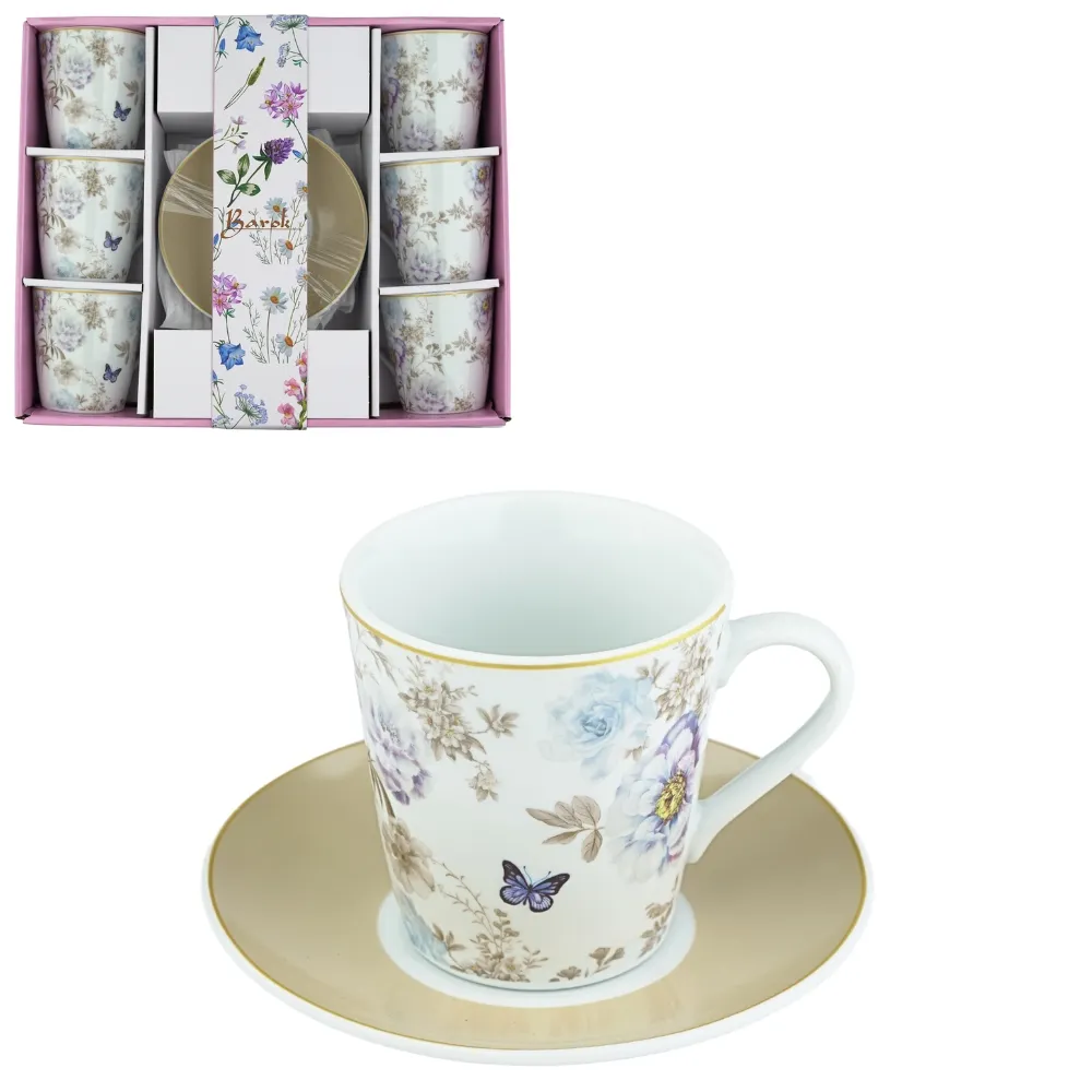 BAROK SET ZA KAFU 6/1 PORCELAN 180CC