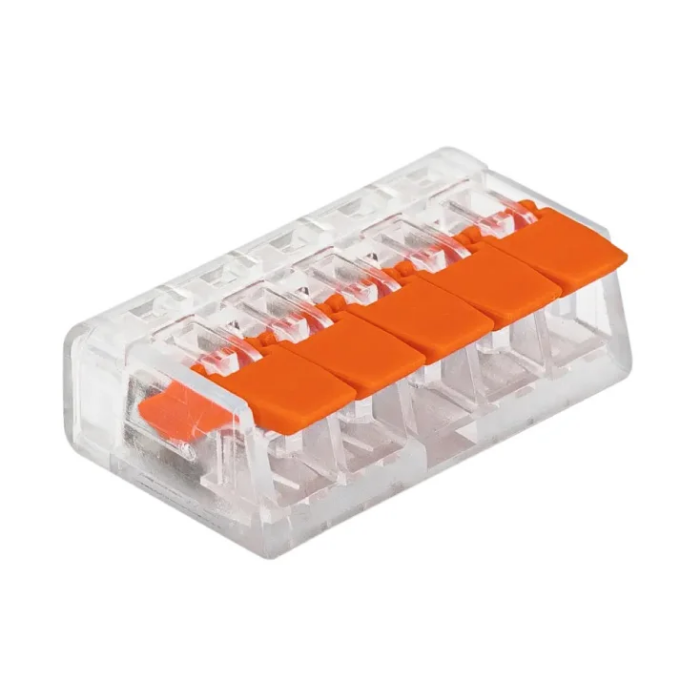 BEZVIJAČNA SPOJNICA-KLEMA VODOVA 5P, 0.5-4.0MM2