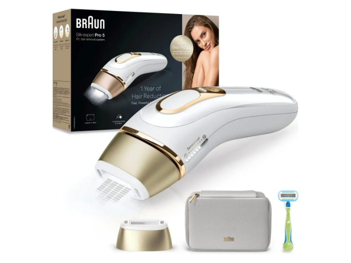 BRAUN EPILATOR IPL PL5052WHT/GOLDBOX EURO