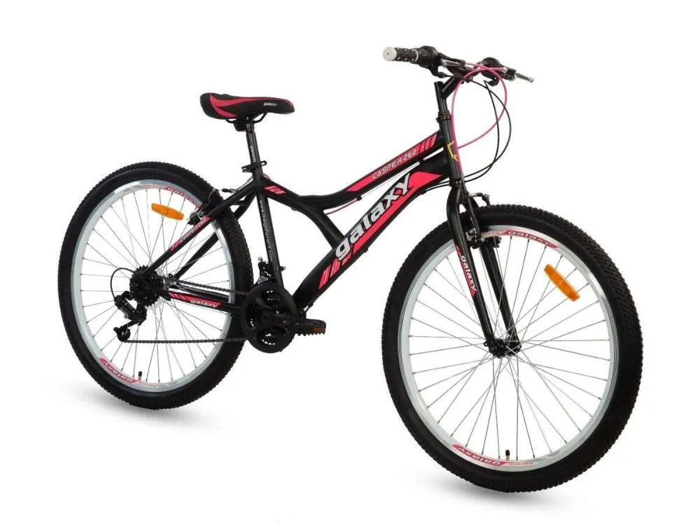 CASPER BICIKL 260 26"/18 CRNA/CIKLAMA