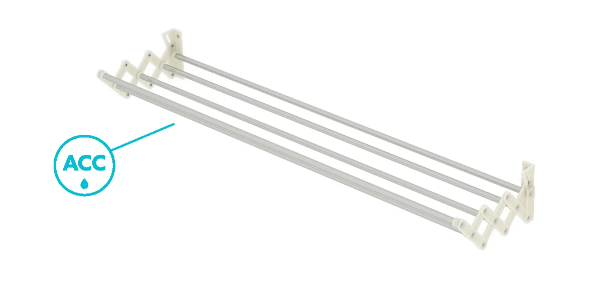 COLOMBO SUSILICA SOFFIETTO 100 CM STEEL