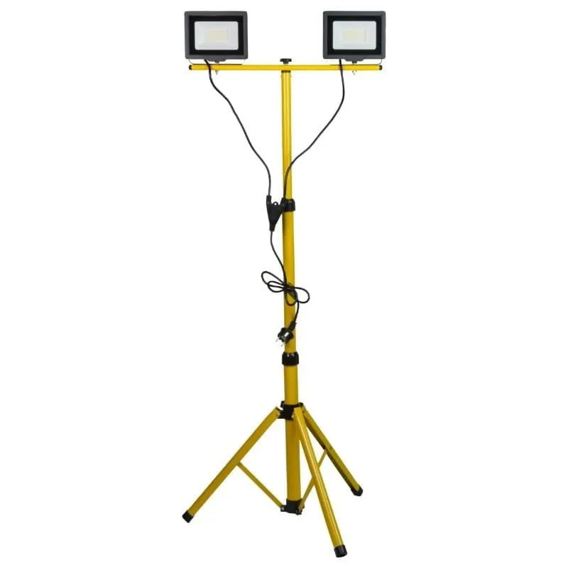 DPM LED REFLEKTOR 2X50W SA STATIVOM IP65