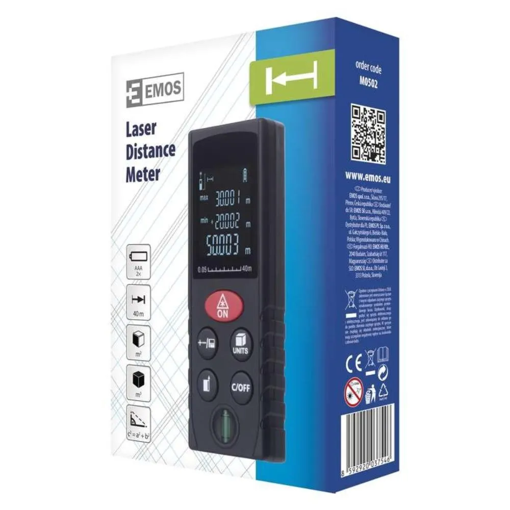 EMOS LASERSKI DALJINOMER M0502