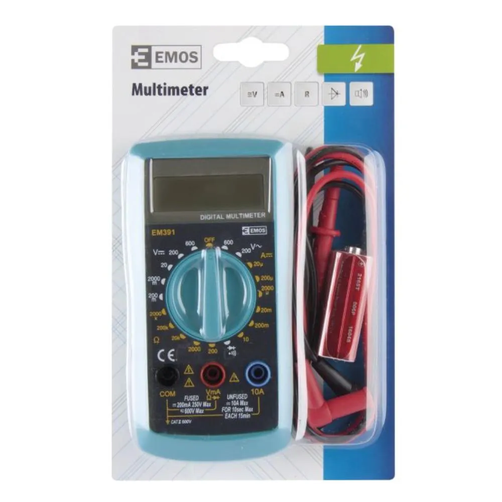 EMOS MULTIMETAR MD-210/339