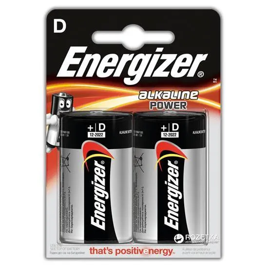 ENERGIZER BAT. ALKALNE D 2/1