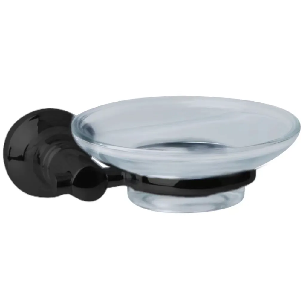 FLUSSO DRŽAČ SAPUNA BLACK