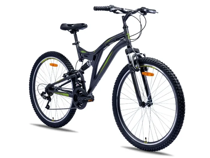 GALAXY BICIKL FACTOR 600 26"/18 SIVA/ZELENA MAT