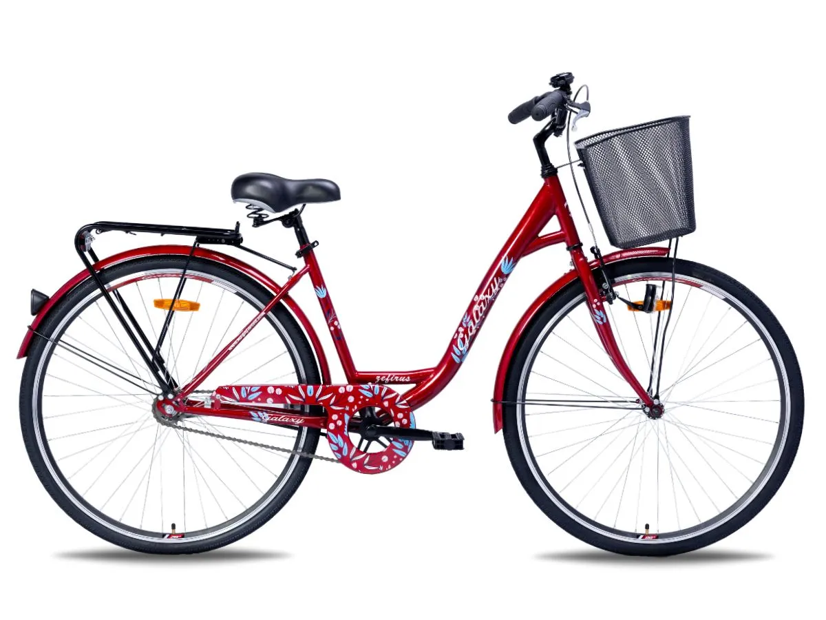 GALAXY BICIKL ZEFIRUS 28" CRVENA/BORDNO