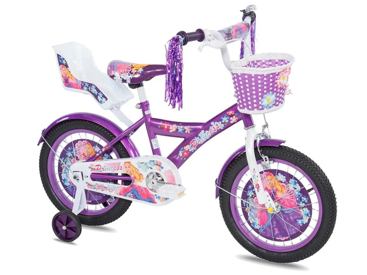 GALAXY DECIJI BICIKL PRINCESS 16” LJUBICASTA