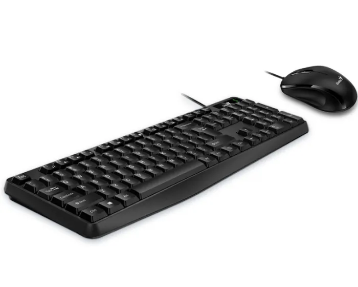 GENIUS TASTATURA+MIŠ KM-170 USB US CRNA
