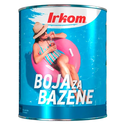 IRKOM BOJA ZA BAZEN PLAVA 750ML