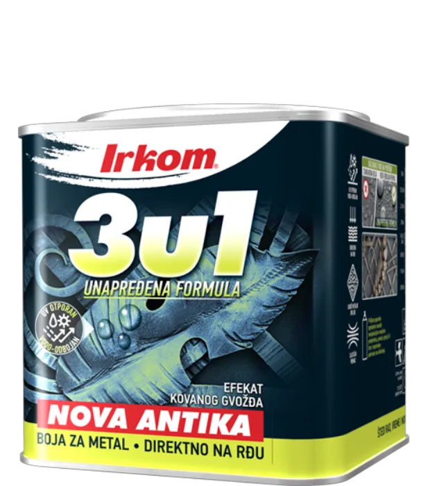 IRKOM EMAJL 3U1 ANTIKA ANTRACIT 1KG