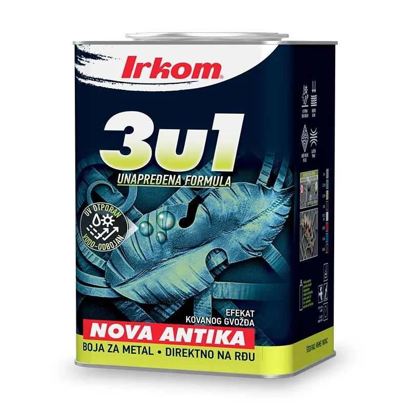 IRKOM EMAJL 3U1 ANTIKA SIVA 3KG