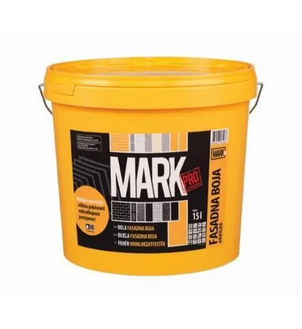 JUB MARK FASADNA BOJA BELA 15L