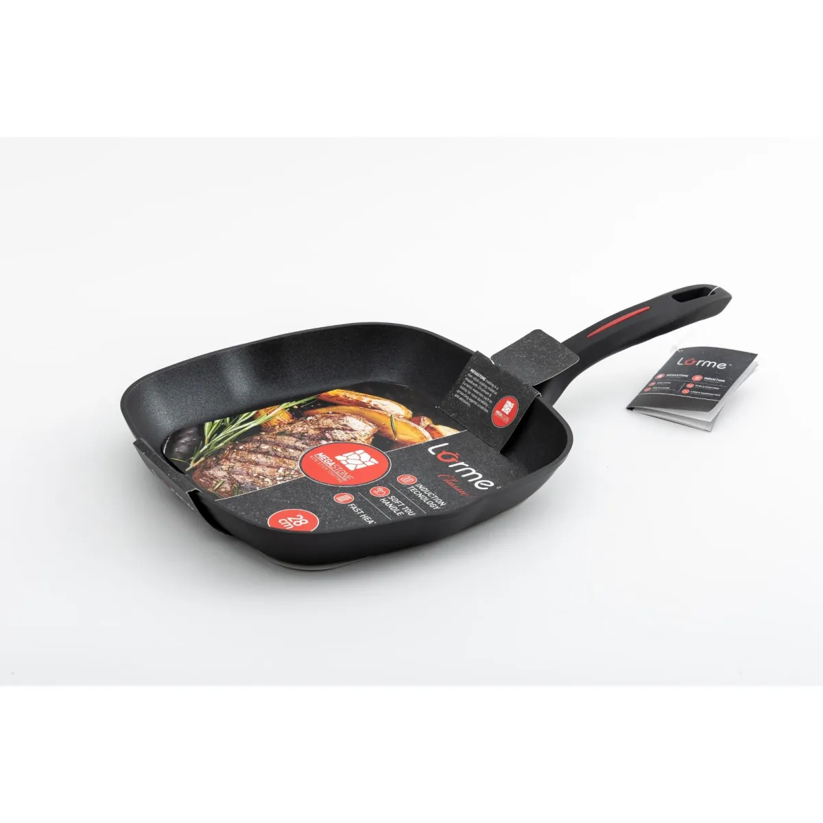 LORME CLASSIC TIGANJ GRIL MEGASTONE 28CM