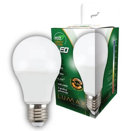 LUMAX LED SIJALICA E27-09W 3000 EKO