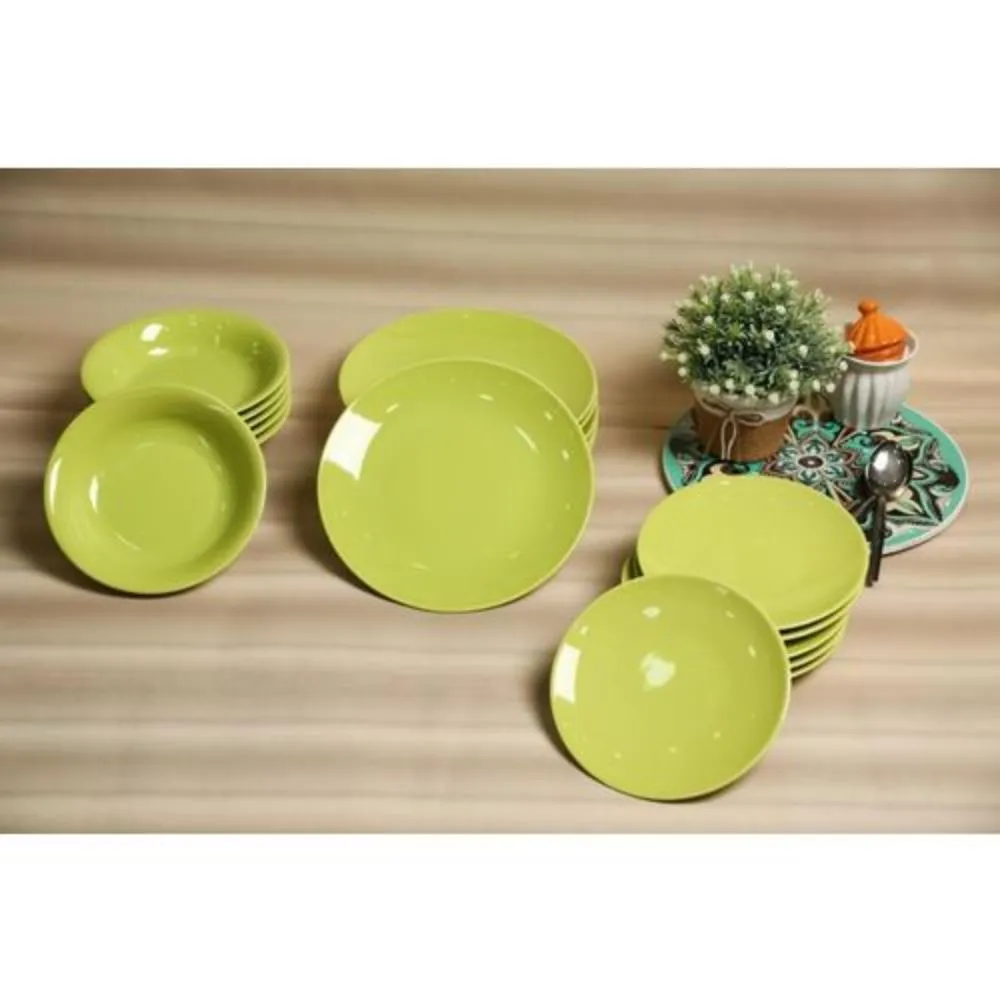 LUMINARC KUTAHYA HARLEK KERAMIČKI SET ZELENI 18/1