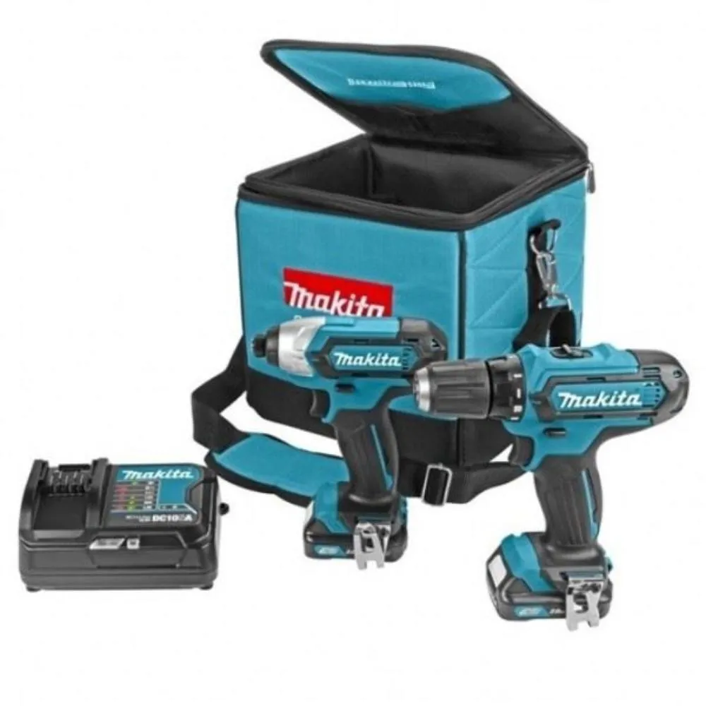 MAKITA AKU SET BUSILICA CLX224SA 12V LI.ION