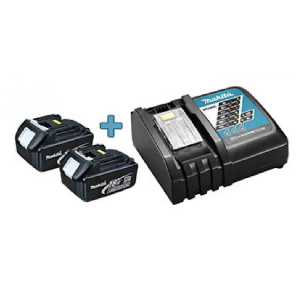 MAKITA BATERIJE I PUNJAC BL1850B 2KOM+DC18RC