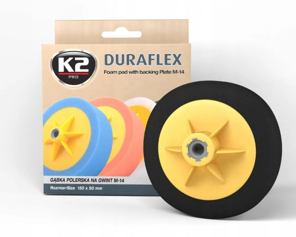 MELLE K2 DURAFLEX SUNDJER ZA POLIRANJE CRNI MEKI