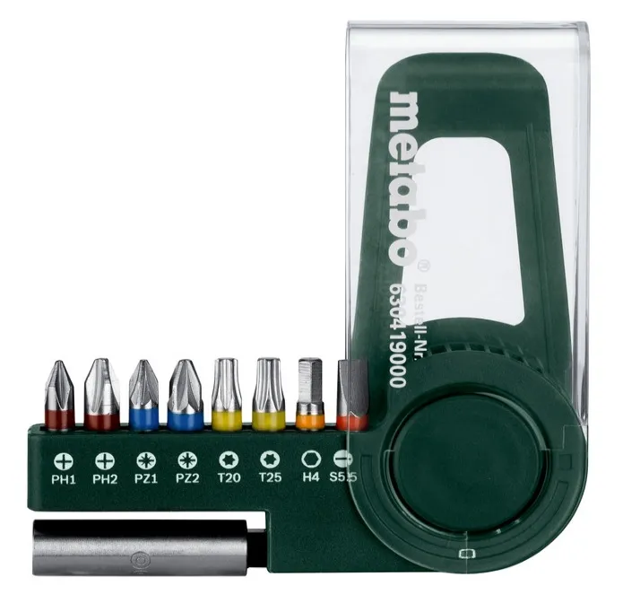 METABO SET ULOZAKA ODVIJACA-ZAV 9-DELNI