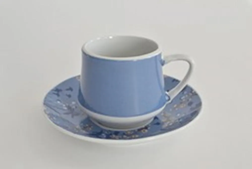 METALAC PORCELAN SET ZA KAFU 6/1 PLAVIYK160-285-C