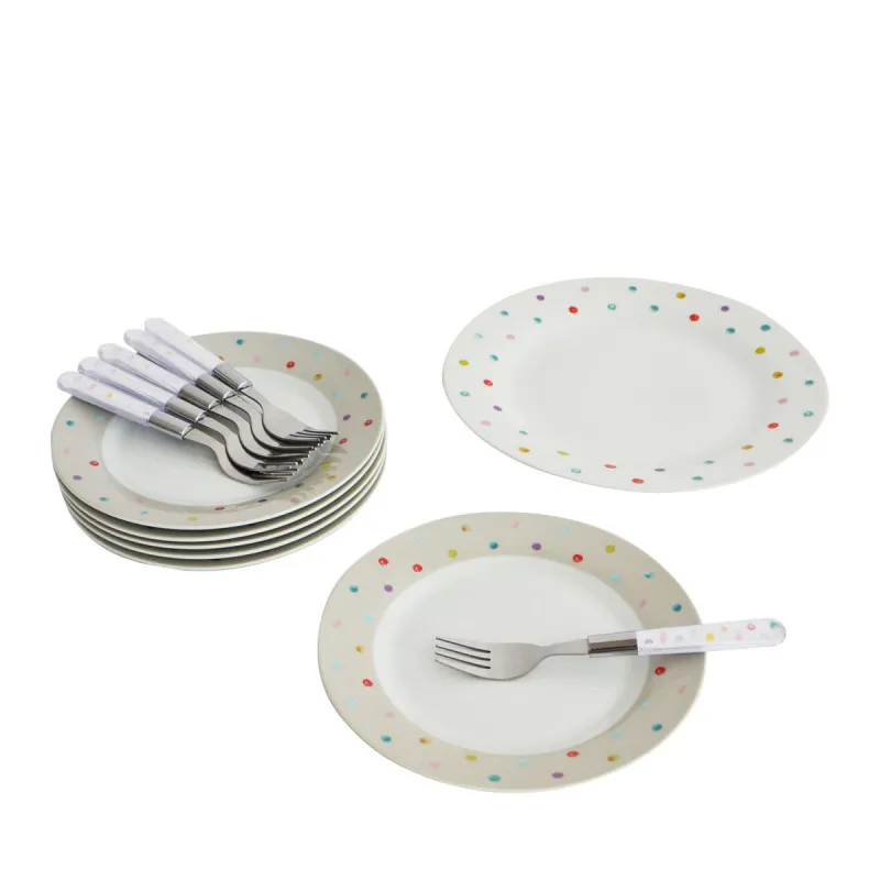 METALAC SET ZA KOLAČE13/1 (ŠARENE TUF.) HF13-190708