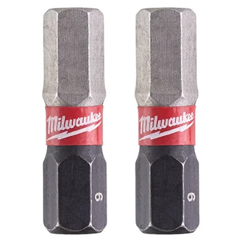MILWAUKEE BIT HEX 6MM 2/1