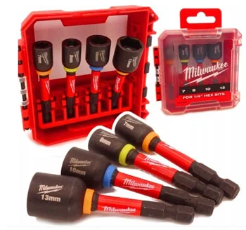 MILWAUKEE NASADNI ODVIJAČI 7-13MM 4/1