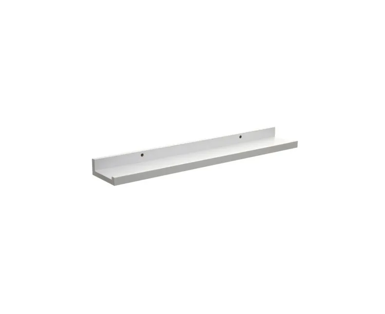 MSV FIVE ZIDNA POLICA 58X10X4 CM MDF BELA
