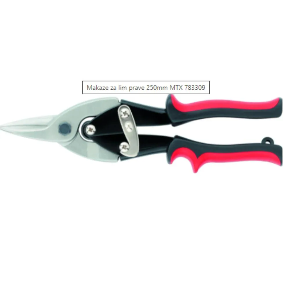 MTX MAKAZE ZA LIM 250MM PRAVE