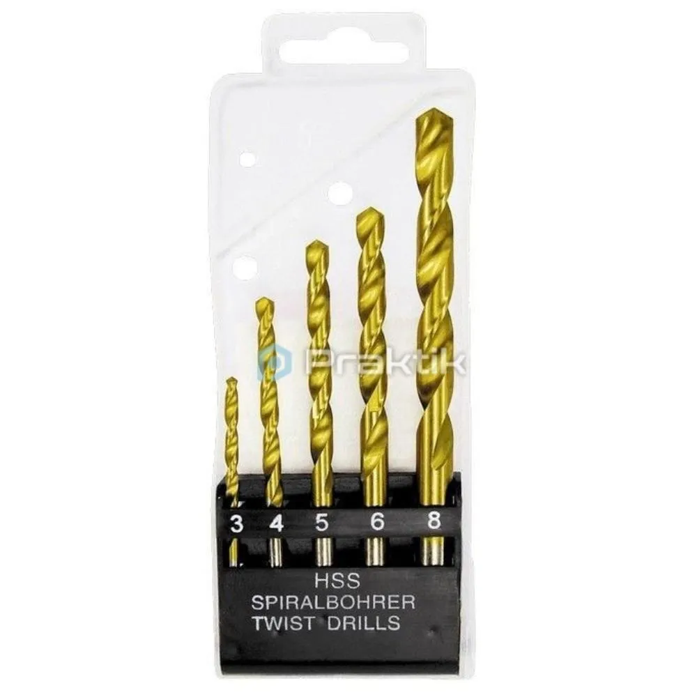 MTX SET BURGIJA METAL 3 4 5 6 7 8