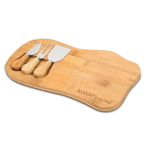 NAVA BAMBUS SET ZA SIR 33x18x1.4cm TERRESTRIAL