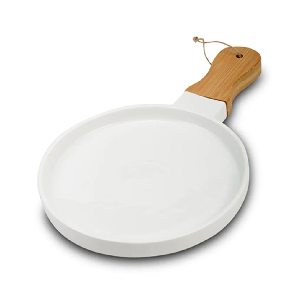 NAVA PORCELANSKI TANJIR ZA SERVIR.SA DRSKOM 40 CM