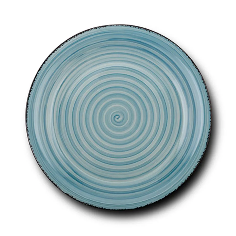 NAVA TANJIR 27CM LINES FADED BLUE
