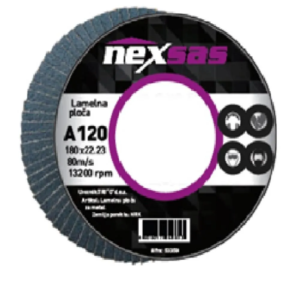 NEXSAS LAMELNI DISK ZA METAL A080 115