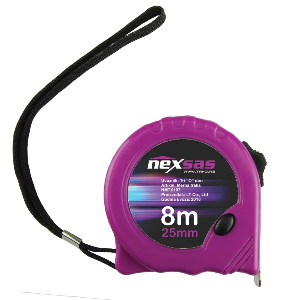 NEXSAS MERNA TRAKA NMT0197 8X25