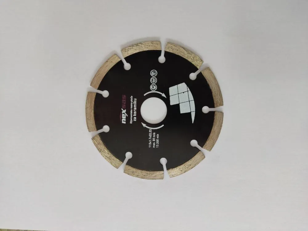 NEXSAS REZNA PLOCA 115X1.9X22.23 SE DIJAMANT