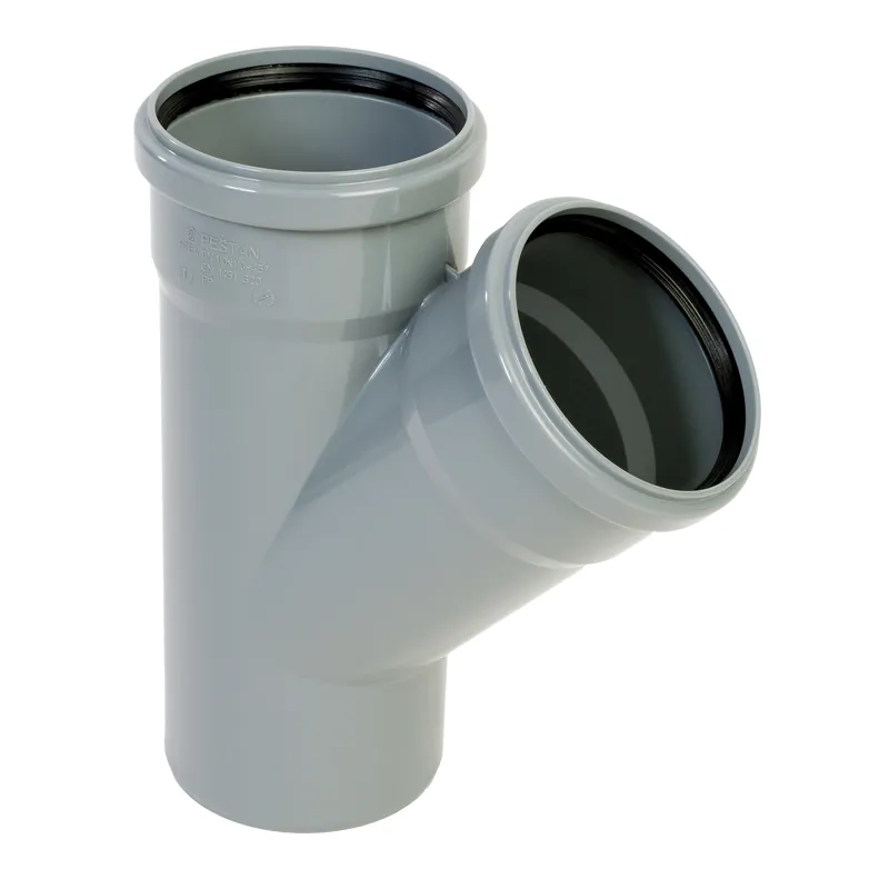 PEŠTAN PP K-RAČVA FI75/75/45° SIVA