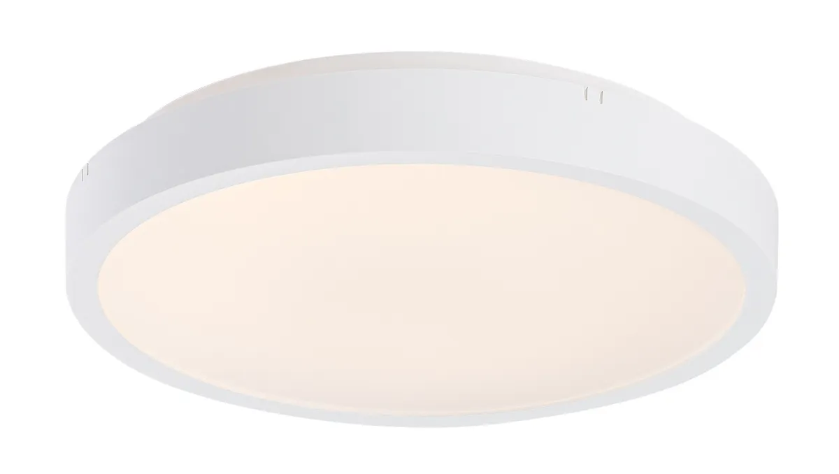RABALUX ALENZO LED PLAFONJERA 12W, IP44,BELA