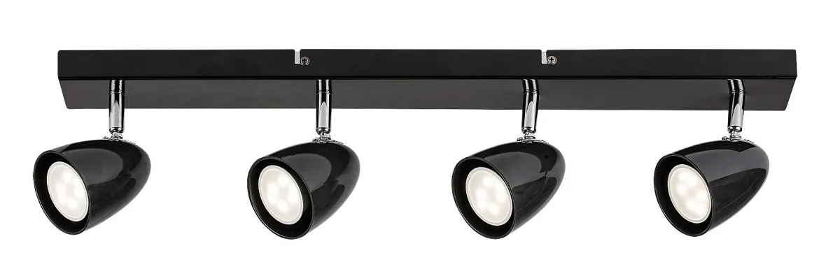 RABALUX PERICO SPOT PLAFONJERA GU10 4X5W CRNA