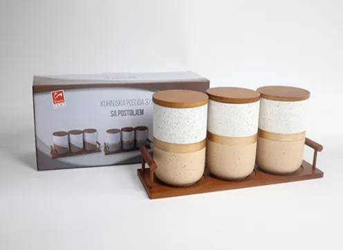 SIGMA KUHINJSKI SET 3/1 SA POSTOLJEM BEŽ