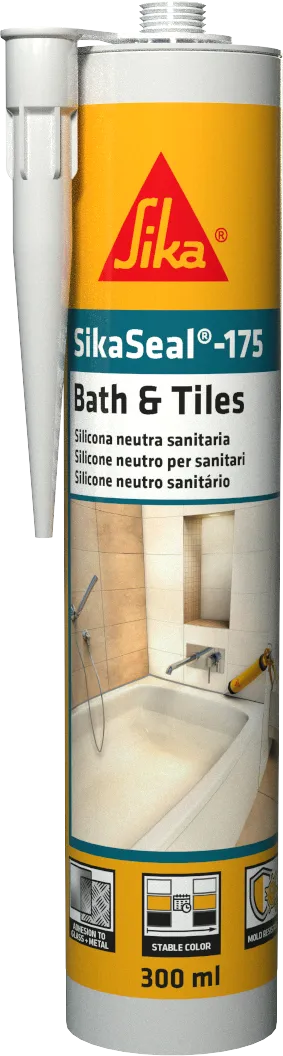 SIKA SIKASEAL 175 300ML SANITARNI SILIKON TRANSP.