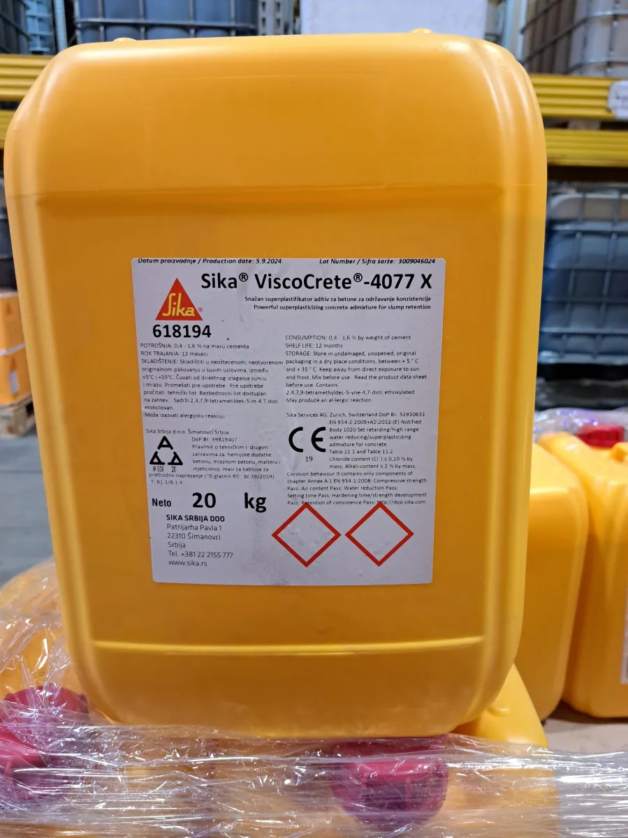 SIKA VISCOCRETE 4077X 5KG SUPERPLASTIFIKATOR