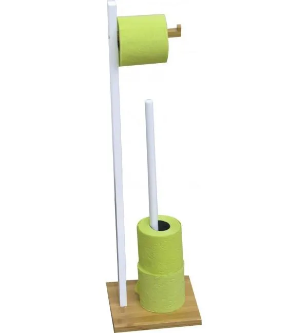 TENDANCE DRŽAČ MDF BAMBUS ZA WC PAPIR I WC CETKU