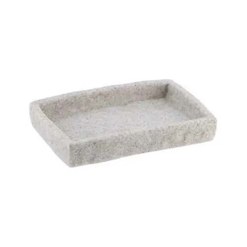 TENDANCE POSUDA ZA SAPUN 2X13X9 CM POLIRESIN SIVA