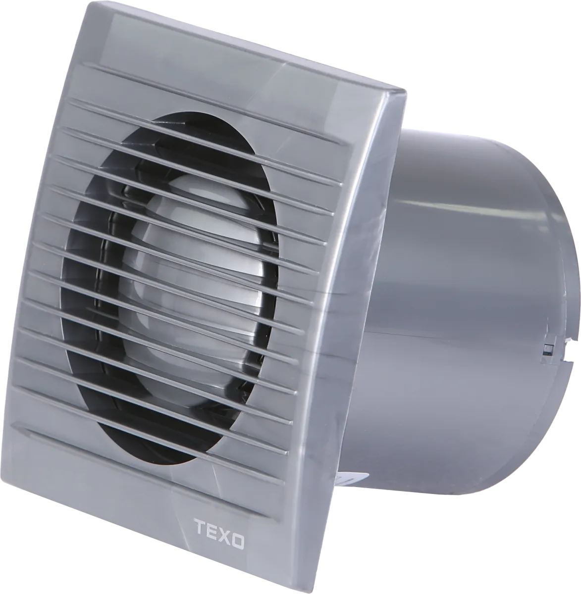 TEXO ELITE VENTILATOR FI 120 SA KLAPNOM SILVER