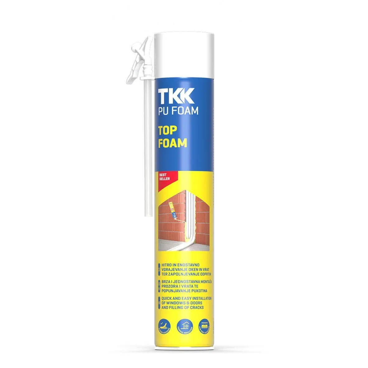 TKK PUR PENA TOP FOAM 750 ML