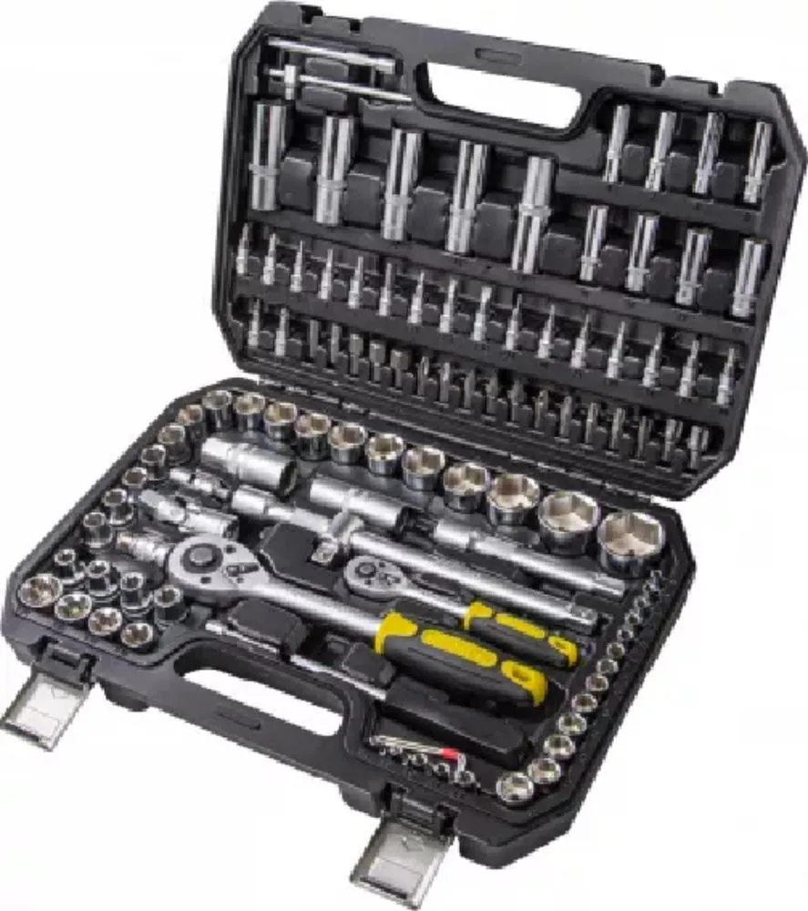 TOPMASTER SET KLJUČEVA NASAD.1/4-1/2 CR-V 108KOM