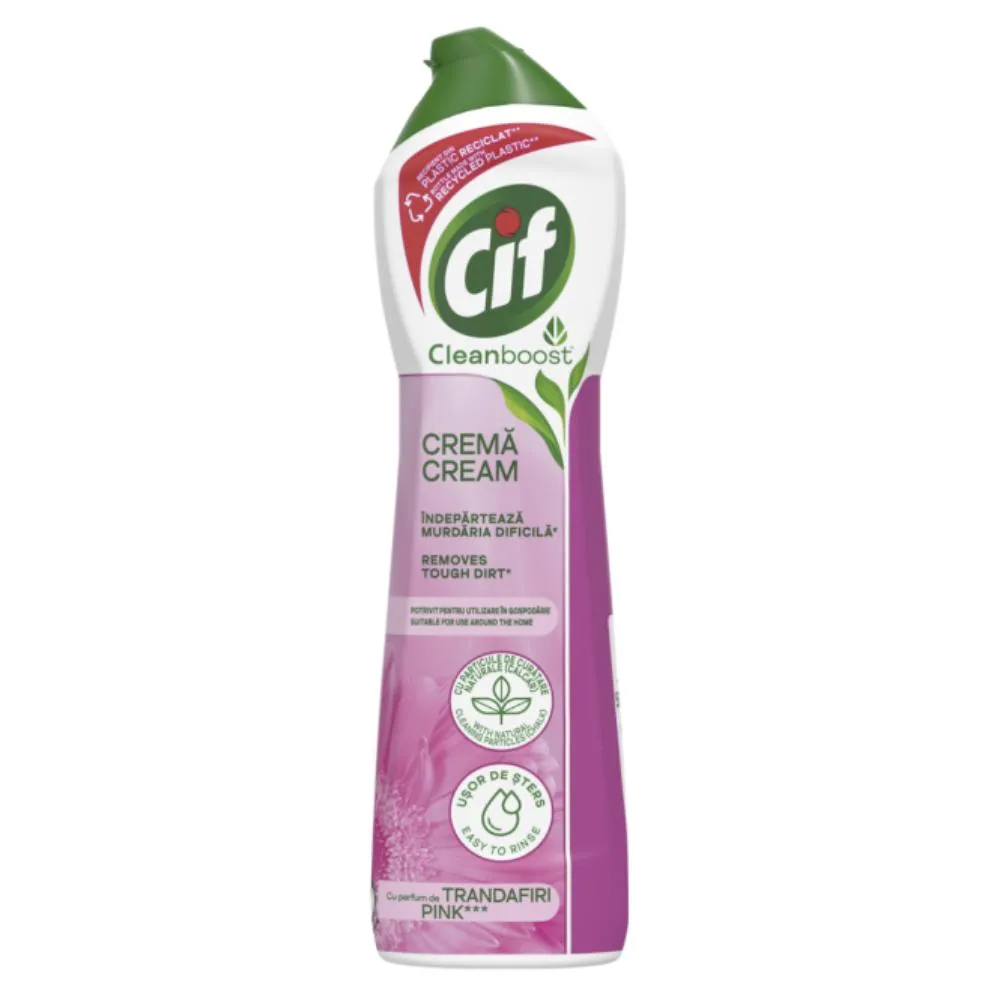 UNILEVER CIF PINK 500ML FLOWER ABRAZIV CREAM